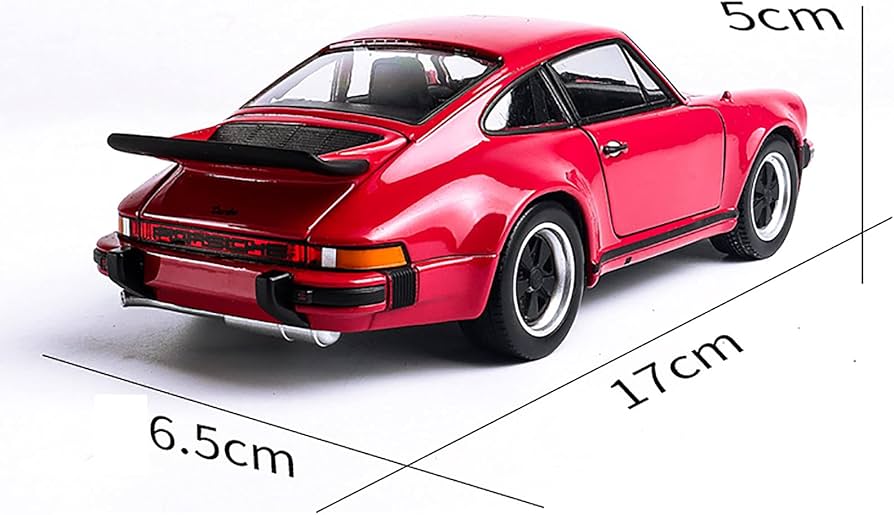 Amazon | 1/24スケールカーモデル、ポルシェ911ターボ1974、レトロ