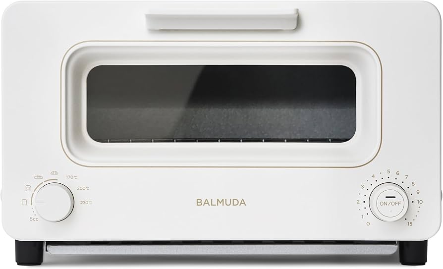 Amazon.co.jp: BALMUDA The Toaster Steam Toaster White | BALMUDA