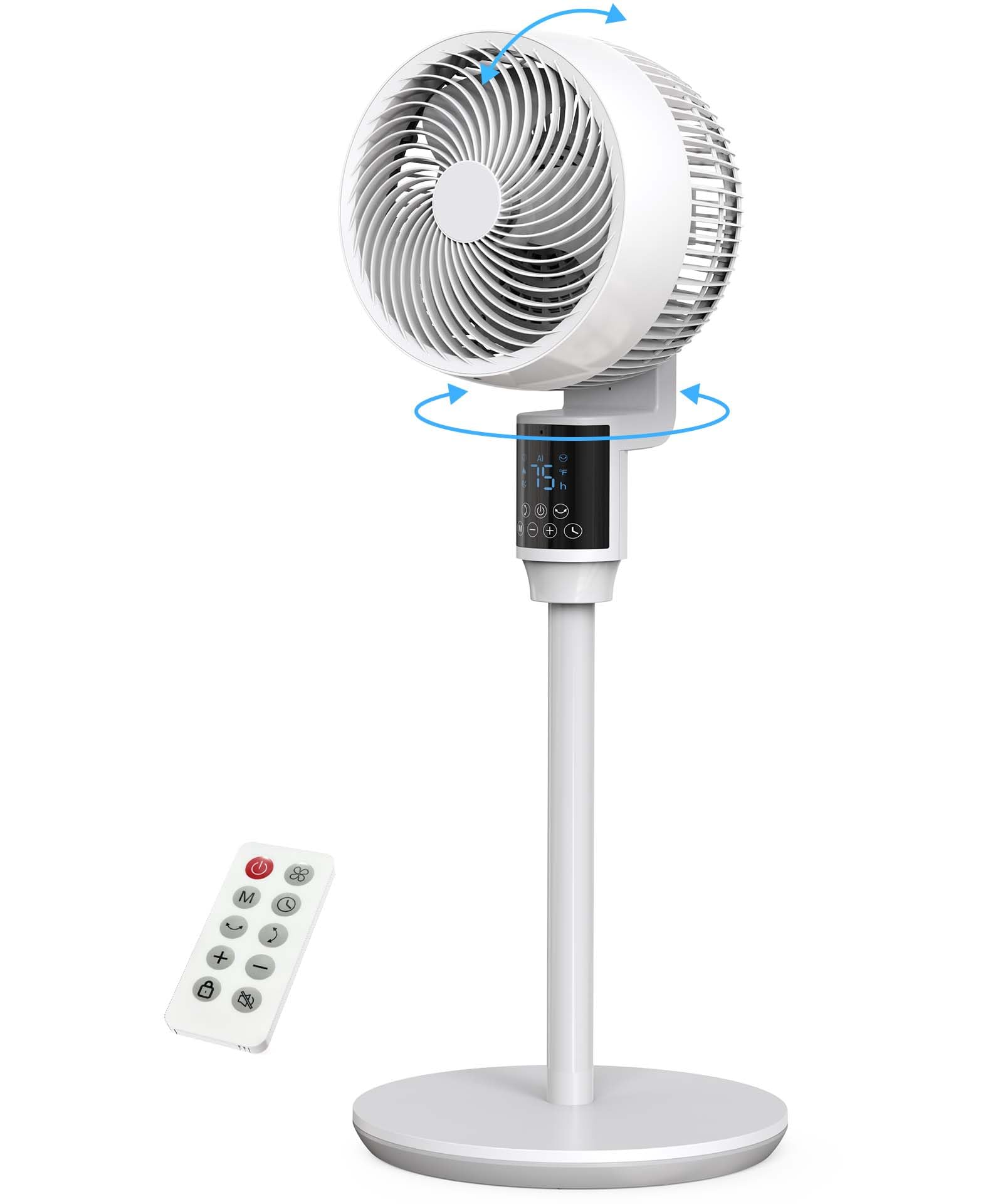 Amazon | PNTCK サーキュレーター 静音 扇風機【2025年新設計・DC