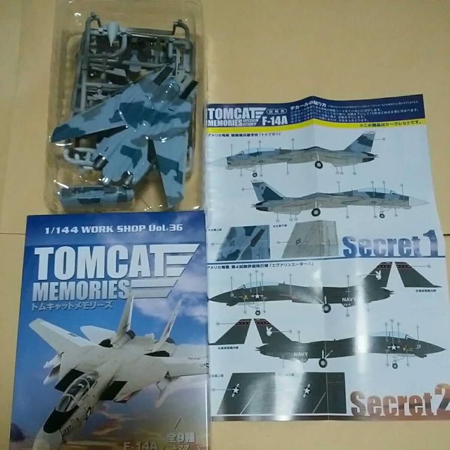 Amazon.co.jp: 1/144 エフトイズ F-toys トムキャットメモリーズ F-14A