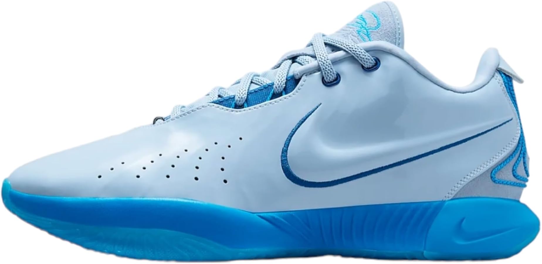 Nike Lebron XXI Mens Shoes, Light Armory Blue/Court Blue, 8