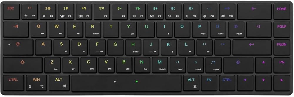 Amazon | BAROCCOMiSTEL AIRONE RGB BT (US配列/クリッキー) 14.6mm 極