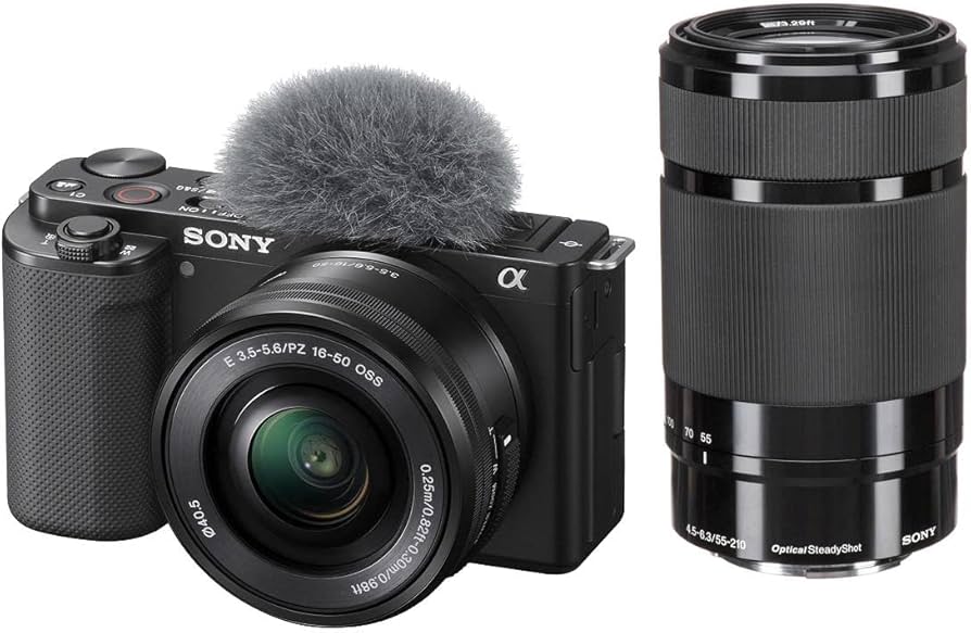 Amazon.com : Sony ZV-E10 Mirrorless Interchangeable Lens Vlogging