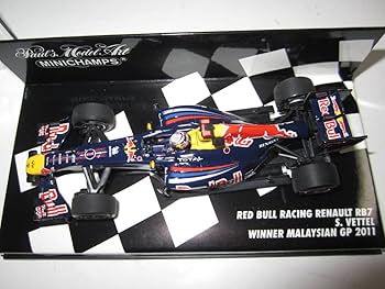 Amazon | PMA ミニチャンプス 1/43 レッドブル RB7 2011年マレーシアGP