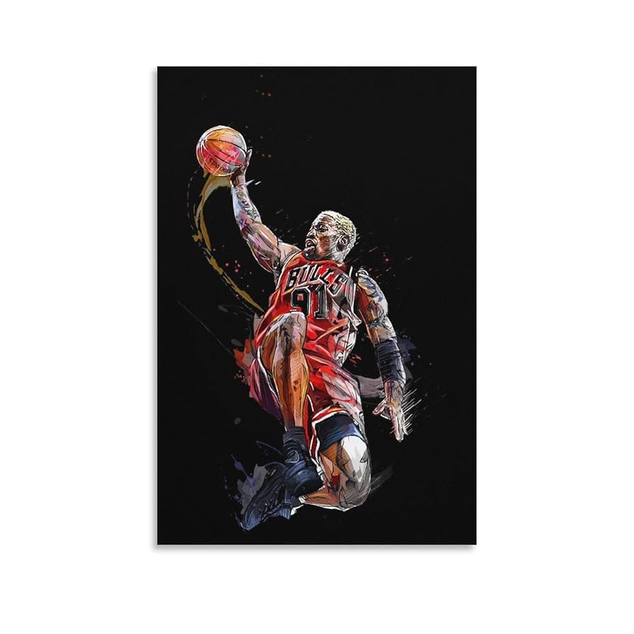 dunkshot NBA マガジン デニス・ロッドマン ポスター dunkshot NBA