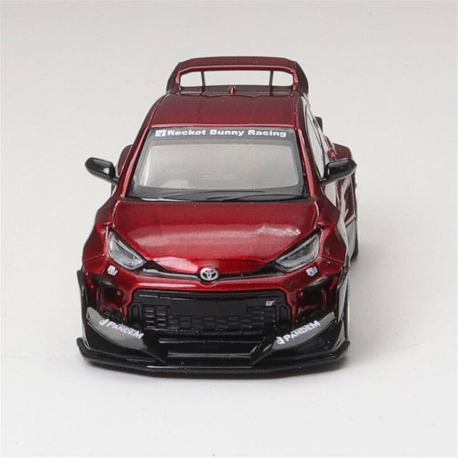 Amazon.co.jp: スケールモデル車両 1:64 トヨタヤリスロケットバニー