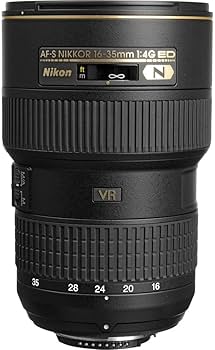 Amazon.com : Nikon 16-35mm f4G ED AF-S VR Nikkor Lens : Slr Camera