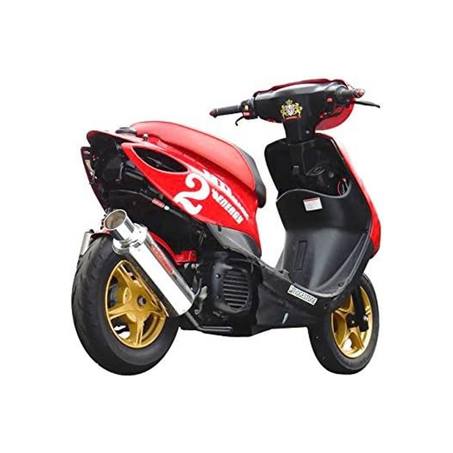 Amazon.co.jp: NRマジック マフラー X (クロス) タイプD ヤマハ JOG