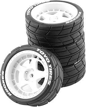 Amazon | DeeRace TT02 XV011/10RCドリフトラリーカー用4本ホイール