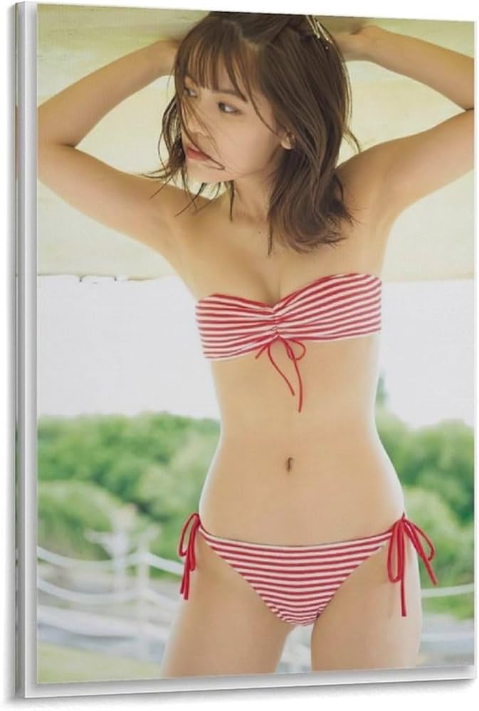 Amazon.co.jp: 村山優香写真フォトポスター26 キャンバスアート