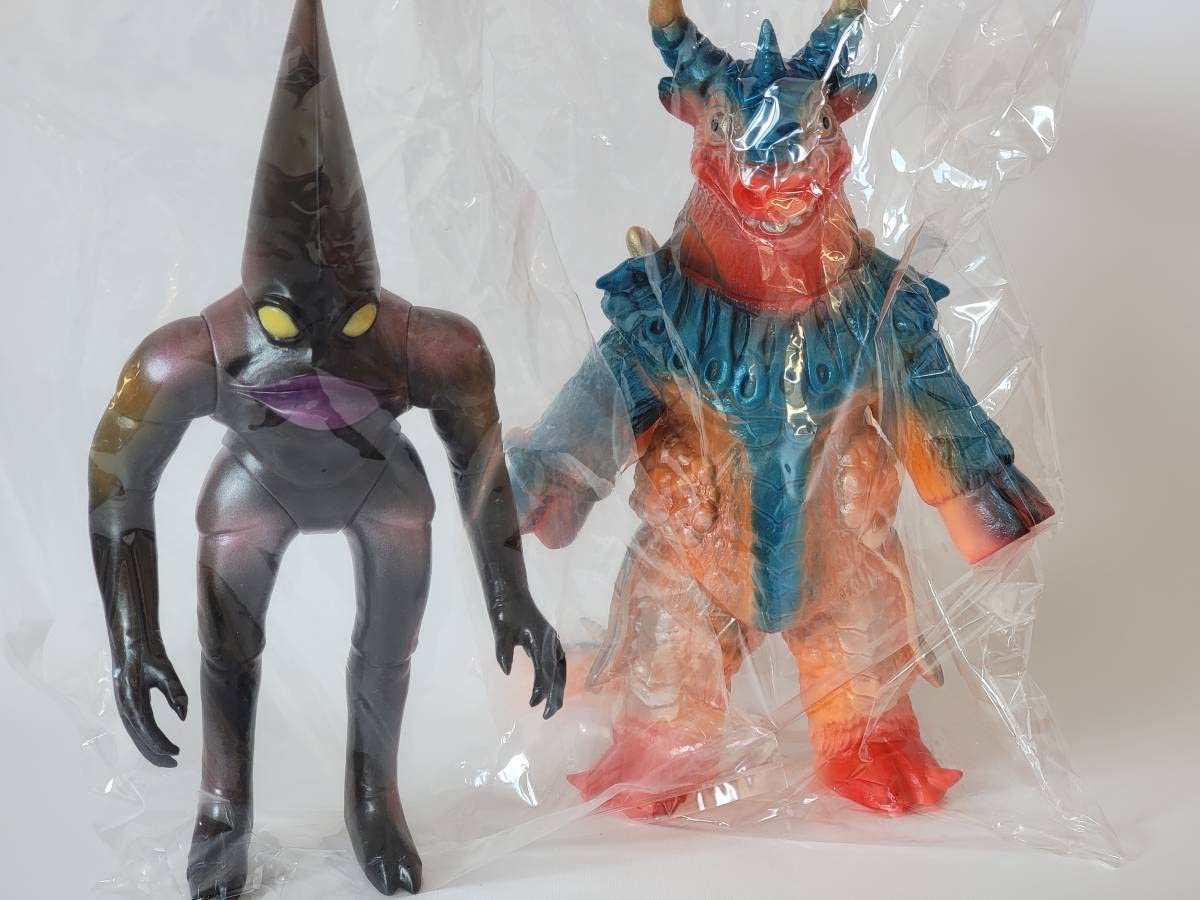 Amazon.co.jp: 懐古堂 カウラ ポール星人 2体セット オール怪獣