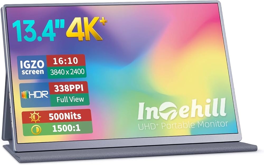 Amazon.co.jp: Intehill モバイルモニター 4k 13.4 インチ IGZO