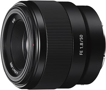 Amazon.com : Sony - FE 50mm F1.8 Standard Lens (SEL50F18F), Black