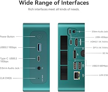 Amazon.com: Beelink SER7 Mini PC, AMD Ryzen 7 7840HS (8C/16T, up