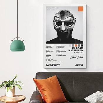 Amazon.co.jp: Mf Doom ポスター Madvillainy アルバムカバー ポスター