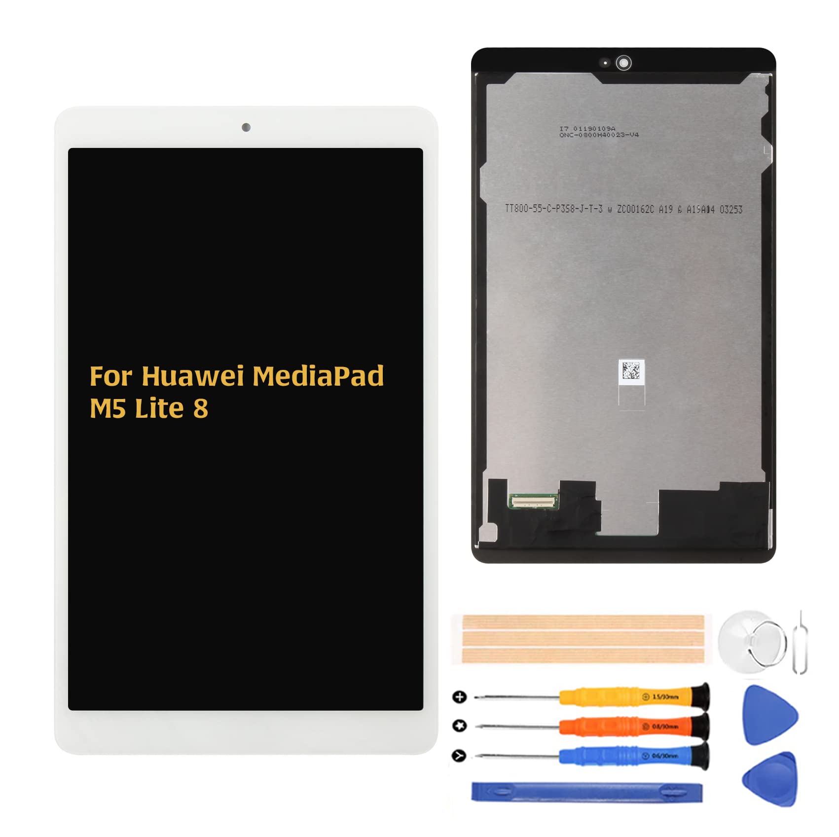 Amazon.co.jp: A-MIND for Huawei MediaPad M5 lite 8 液晶パネル 交換