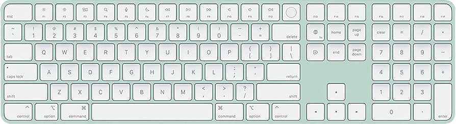 Amazon.com: Apple Magic Keyboard with Touch ID and Numeric Keypad