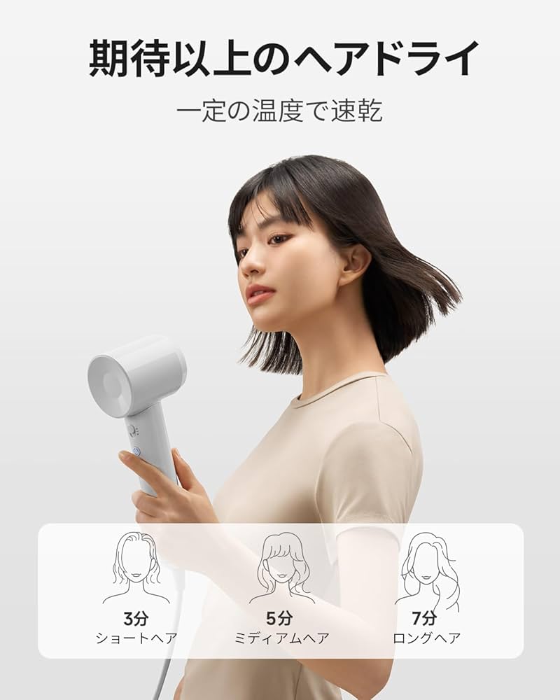Amazon | Laifen ライフェン SE Lite ヘアドライヤー 速乾 大風量高