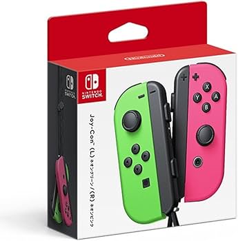 Amazon.co.jp: Joy-Con (L) Neon Green / (R) Neon Pink : Video Games