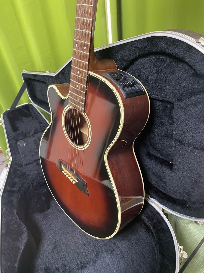 Amazon.co.jp: 長渕剛愛用 Takamine エレアコPT106 純正ハードケース付