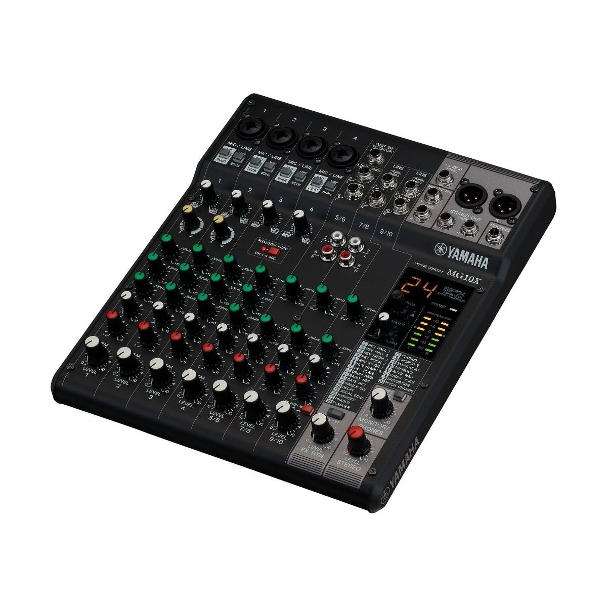 Amazon.com: Yamaha Mixer-Unpowered, Multicolored, 10-Input (MG10X