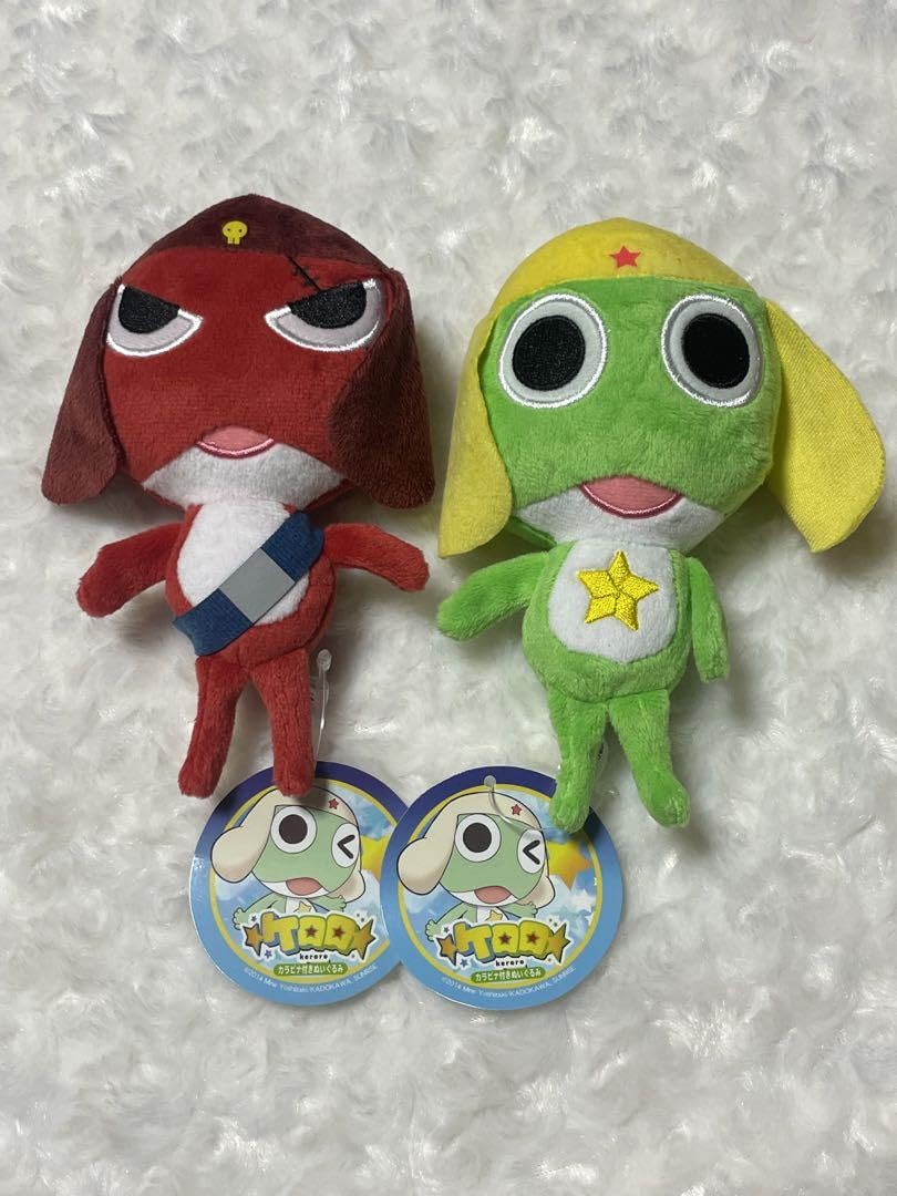Amazon.co.jp: ケロロ軍曹 ギロロ伍長 ぬいぐるみセット : ホビー