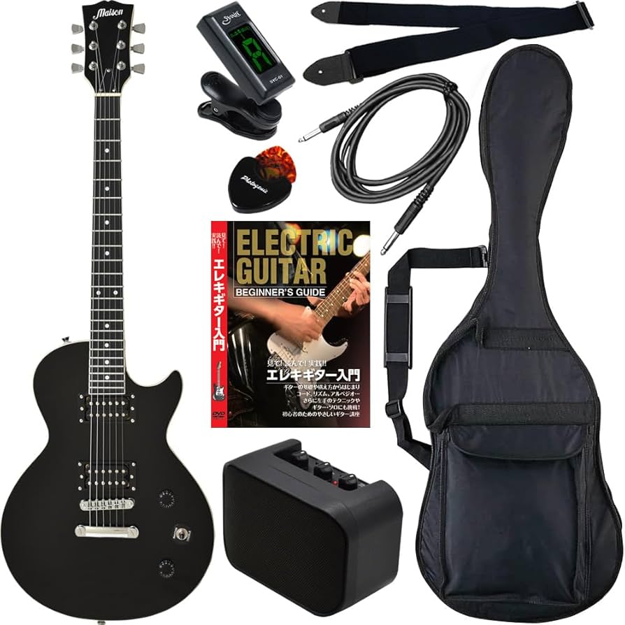 Amazon | Maison メイソン エレキギター レスポールタイプ LP-20F/BK