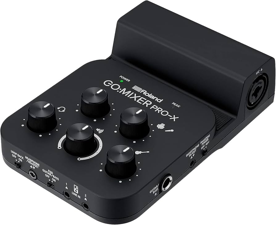 Amazon.com: Roland GO:MIXER PRO-X Audio Mixer for Smartphones