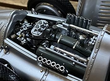 Amazon | CMC 1/18 Auto Union Type D 1938 2986cc V12 ◇ アウト