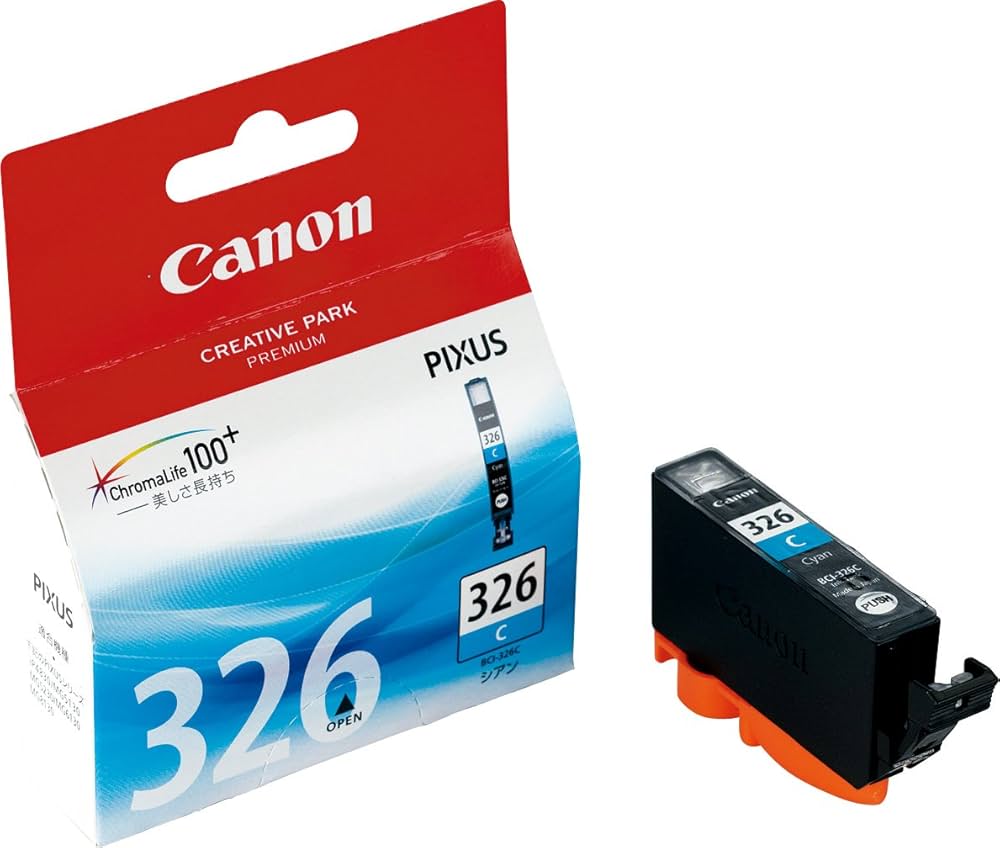 Amazon.co.jp: キヤノン 純正インクカートリッジ BCI-326 シアン BCI