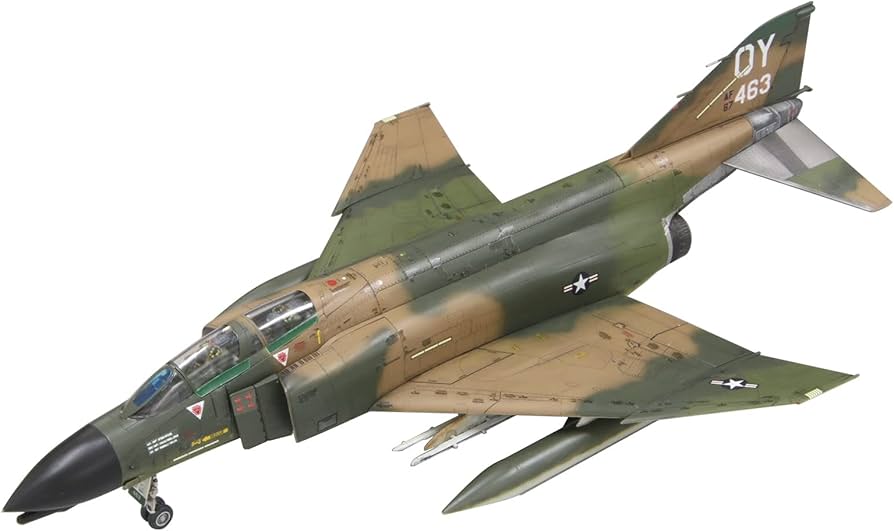 Amazon | ファインモールド 1/72 航空機シリーズ アメリカ空軍 F-4D