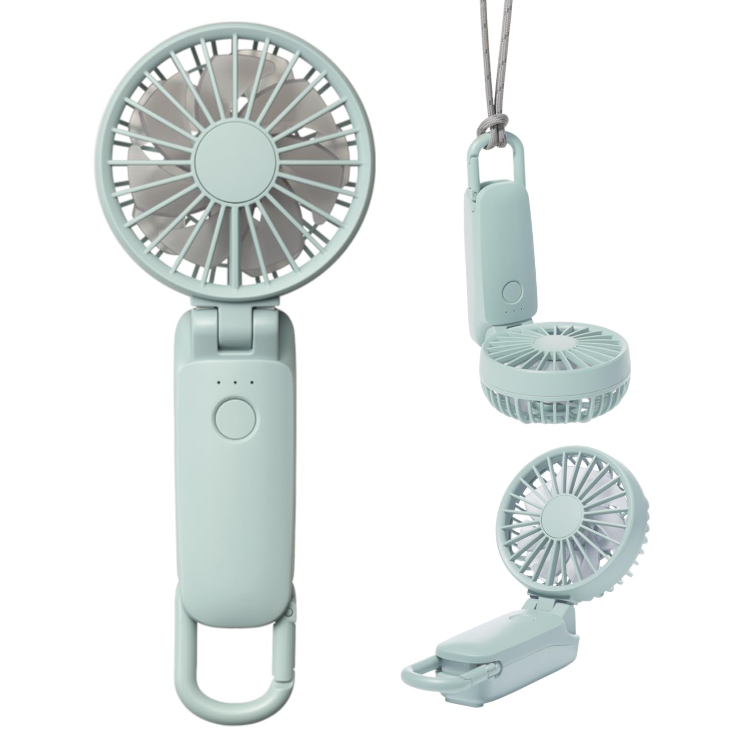 Amazon.co.jp : リズム(RHYTHM) ハンディファン 2025 大風量 静音 3WAY