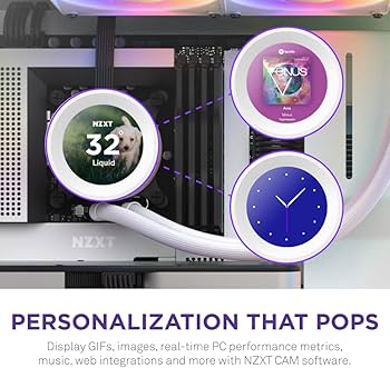 Amazon | NZXT KRAKEN Elite RGB 360 White 簡易水冷CPUクーラー RL