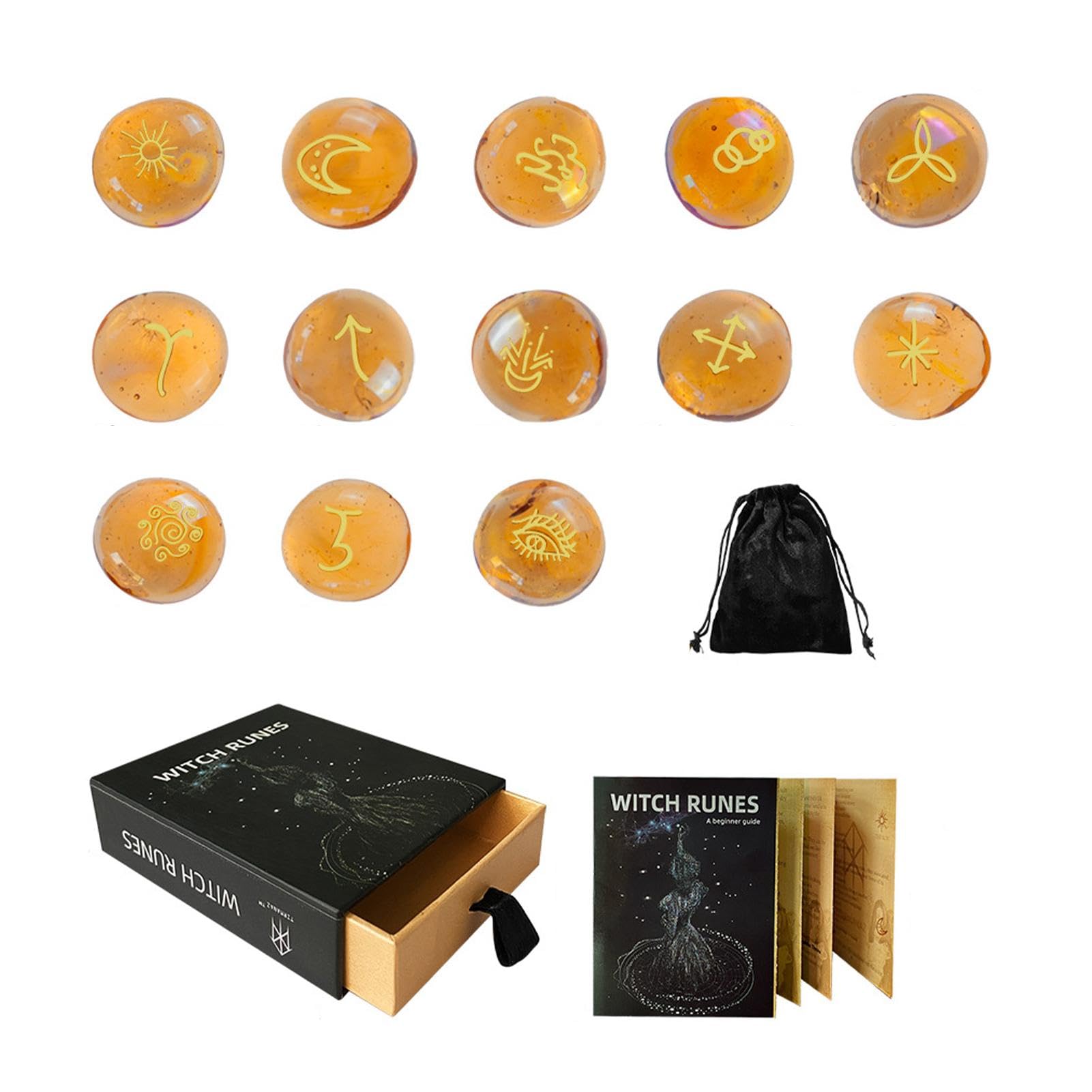 Amazon.co.jp: Aoyitaf 魔女のルーン セット、魔女のルーン - ウィッチ