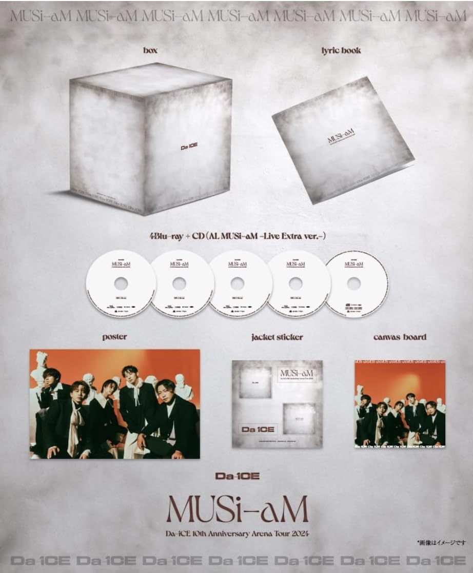 Amazon.co.jp: 【豪華盤】Da-iCE 10th Anniversary Arena Tour 2024