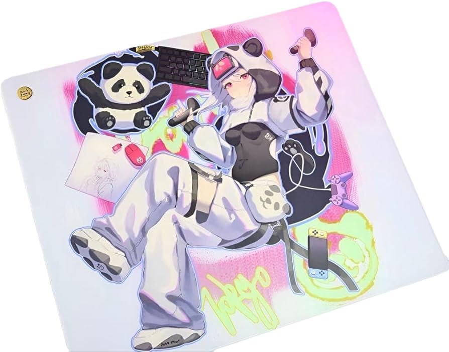 Amazon.co.jp: Uncle Panda NODE Glass Mousepad 490×420mm 高精度