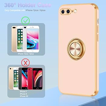 Amazon.co.jp: Fingic iPhone 7/8 Plus用ケース ローズゴールド : 家電