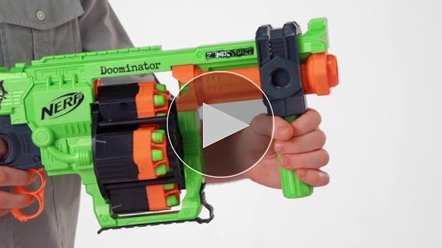Amazon.com: Nerf Zombie Strike Doominator Rifle, Blaster