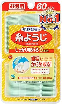 Amazon | 糸ようじ60本×10 | 糸ようじ | 歯間クリーナー 通販