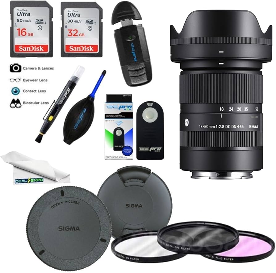 Amazon.com : Sigma 18-50mm f/2.8 DC DN Contemporary Lens for Sony