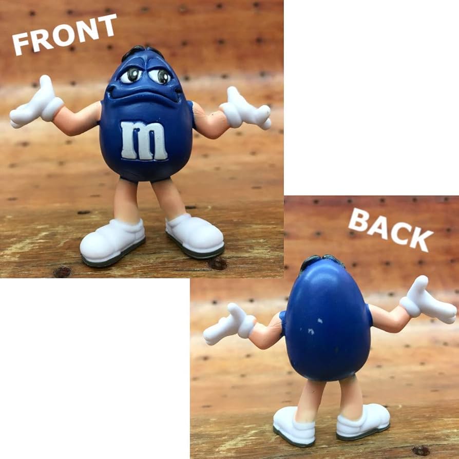 Amazon | m&m's エムアンドエムズ PVC ミニ フィギュア 5体セット