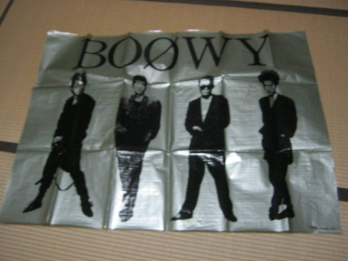 Amazon.co.jp: BOOWY ボウイ 特典ビニールシート 氷室京介 布袋寅泰