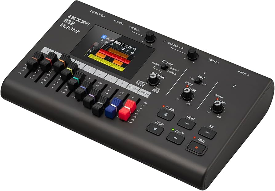 Amazon.co.jp: ZOOM ズーム R12 マルチトラックレコーダー MTR 8