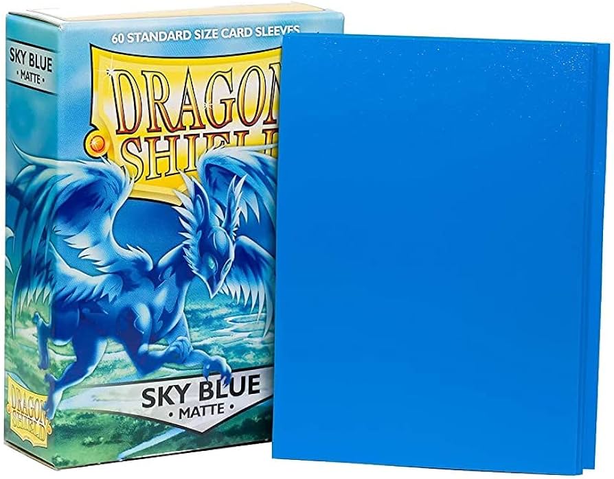 Amazon | スリーブ：DRAGONシールドマットスカイブルー（60） | トレカ