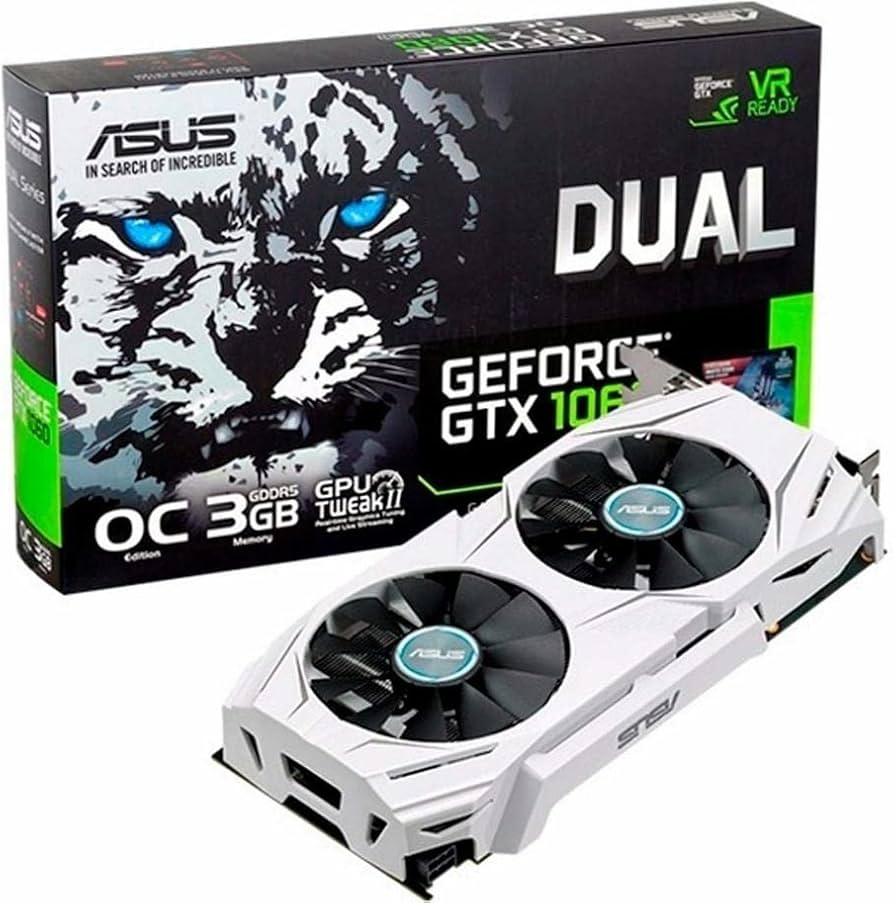 Amazon.com: ASUS GeForce GTX 1060 3GB Dual-Fan OC Edition Graphics