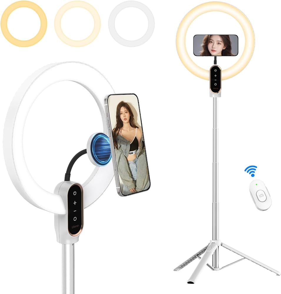 Amazon.co.jp: Ulanzi リングライト 撮影用ライト MagSafe対応