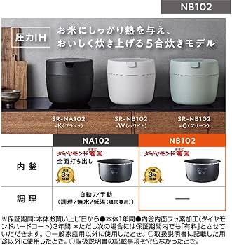 Amazon | パナソニック 炊飯器 5合 圧力IH コンパクトサイズ ふた食洗