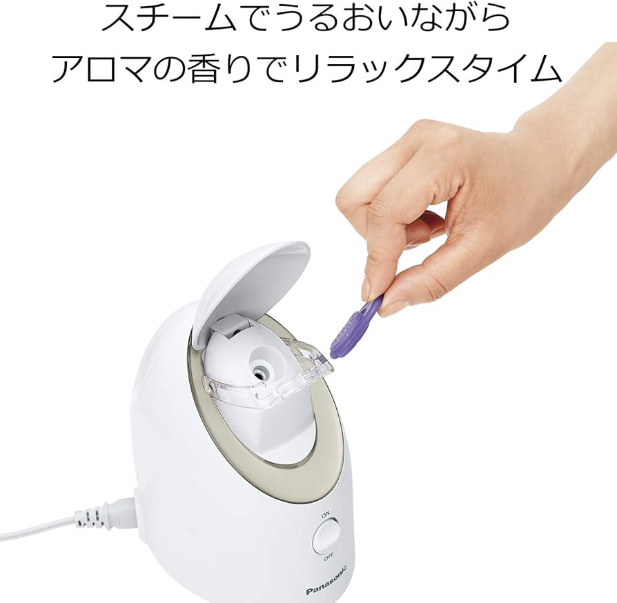 Amazon.co.jp: Panasonic EH-SA3B-N NanoCare Steamer, Compact Type