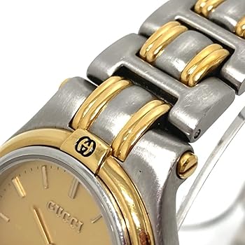 Amazon.co.jp: (グッチ)GUCCI 9040L デイト クォーツ 腕時計 SS/GP