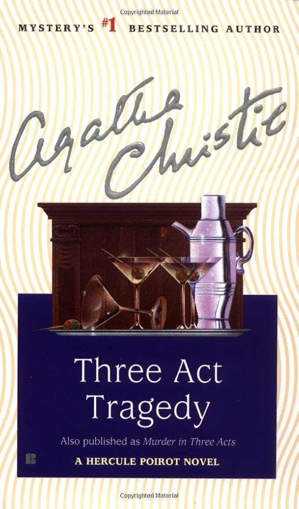 Three Act Tragedy: Christie, Agatha: 9780425091807: Amazon.com: Books